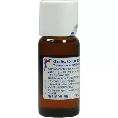 OXALIS FOLIUM 20% tintura externa, 50 ml