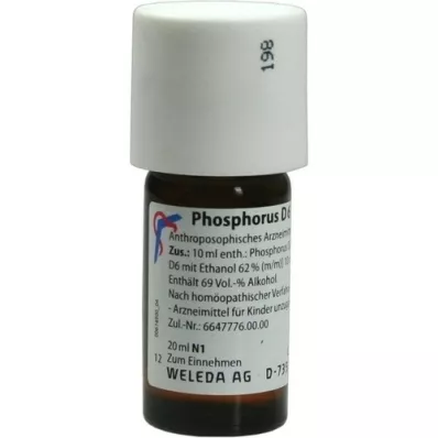 PHOSPHORUS Dilución D 6, 20 ml