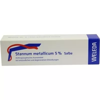 STANNUM METALLICUM SALBE 5%, 25g STANNUM METALLICUM SALBE 5%, 25g