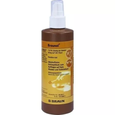 BRAUNOL Antiséptico para mucosas, 250 ml
