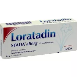LORATADIN STADA 10 mg tabletas Allerg, 7 piezas