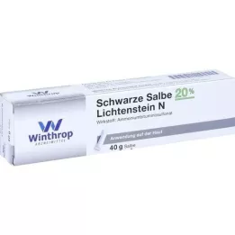 SCHWARZE SALBE 20% N de Liechtenstein, 40 g