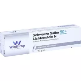 SCHWARZE SALBE 50% N de Liechtenstein, 40 g