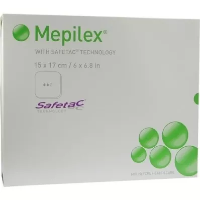 MEPILEX Vendaje de espuma de 15x17 cm, 5 uds MEPILEX Vendaje de espuma de 15x17 cm, 5 uds