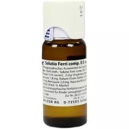 SOLUTIO FERRI dilución comp.D 3, 50 ml