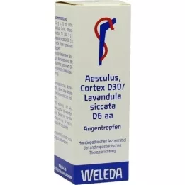 AESCULUS CORTEX D 30/Lavandula D 6 aa colirio, 10 ml