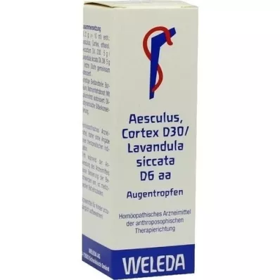 AESCULUS CORTEX D 30/Lavandula D 6 aa colirio, 10 ml