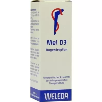 MEL D 3 gotas para los ojos, 10 ml