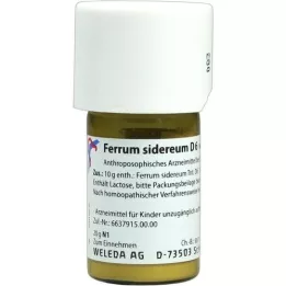 FERRUM SIDEREUM Trituración D 6, 20 g
