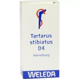 TARTARUS STIBIATUS Trituración D 4, 20 g