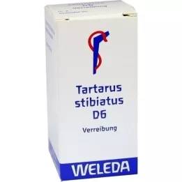 TARTARUS STIBIATUS Trituración D 6, 20 g