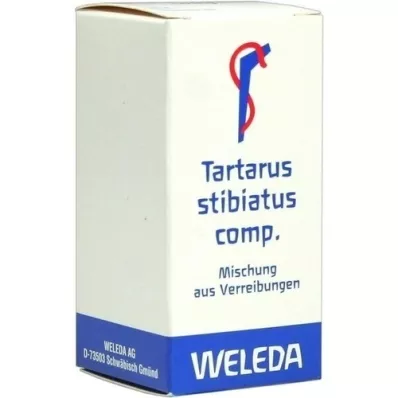 TARTARUS STIBIATUS COMP.Trituración, 20 g