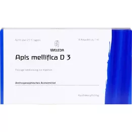 APIS MELLIFICA D 3 ampollas, 8 piezas