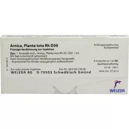 ARNICA PLANTA total Rh D 30 ampollas, 8X1 ml