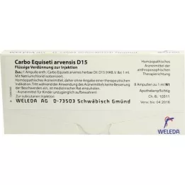 CARBO EQUISETI arvensis D 15 ampollas, 8X1 ml