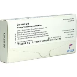 CERUSSIT D 8 ampollas, 8X1 ml