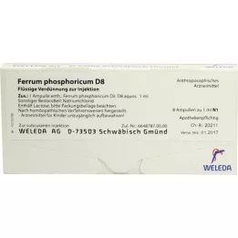 FERRUM PHOSPHORICUM D 8 ampollas, 8X1 ml