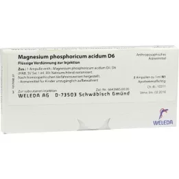 MAGNESIUM PHOSPHORICUM ACIDUM D 6 ampollas, 8X1 ml