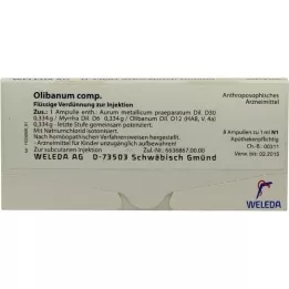 OLIBANUM COMP.Ampollas, 8X1 ml
