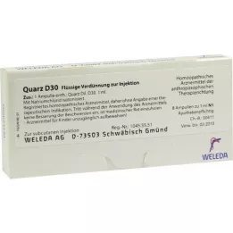 QUARZ D 30 ampollas, 8X1 ml