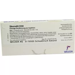SKORODIT D 30 ampollas, 8X1 ml