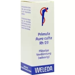 PRIMULA AURO culta RH D 3 dilución, 20 ml