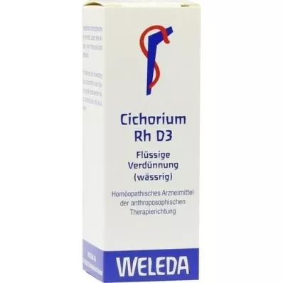 CICHORIUM PLANTA dilución total Rh D 3, 20 ml