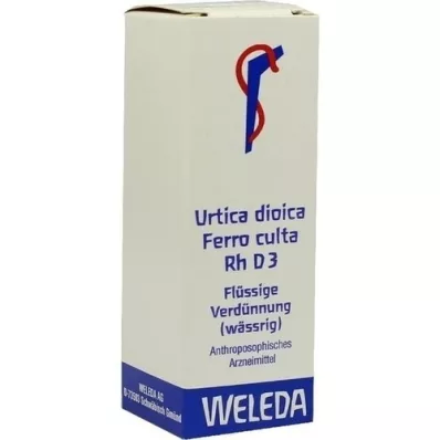 URTICA DIOICA FERRO dilución culta Rh D3, 20 ml