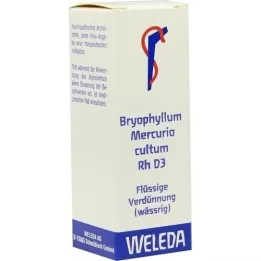 BRYOPHYLLUM MERCURIO Cultum Rh D 3 Dilución, 20 ml