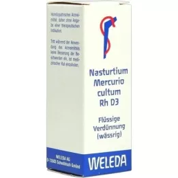 NASTURTIUM MERCURIO Cultum Rh D 3 Dilución, 20 ml