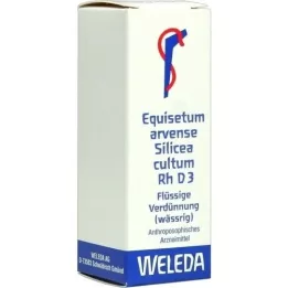 EQUISETUM ARVENSE Silicea cultum Rh D 3 Dilución, 20 ml