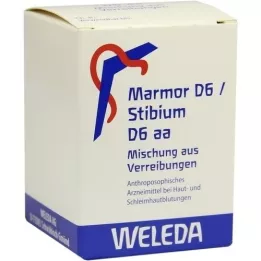 MARMOR D 6/Stibium D 6 aa Trituración, 50 g