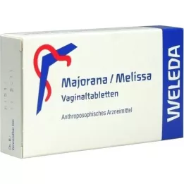 MAJORANA/MELISSA Tabletas vaginales, 10 piezas