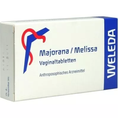 MAJORANA/MELISSA Tabletas vaginales, 10 piezas
