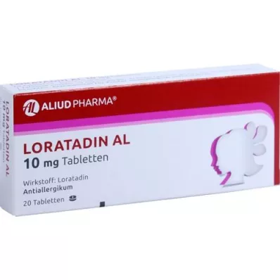 LORATADIN AL comprimidos de 10 mg, 20 unidades
