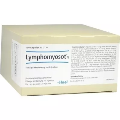 LYMPHOMYOSOT N ampollas, 100 piezas