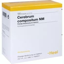 CEREBRUM COMPOSITUM NM Ampollas, 100 piezas