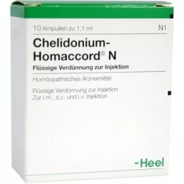 CHELIDONIUM-HOMACCORD N ampollas, 10 piezas