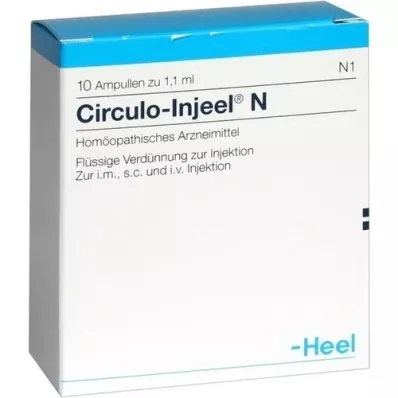CIRCULO Ampollas Injeel N, 10 piezas