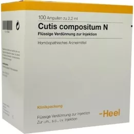 CUTIS ampollas compositum N, 100 piezas
