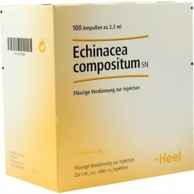 ECHINACEA COMPOSITUM SN Ampollas, 100 piezas