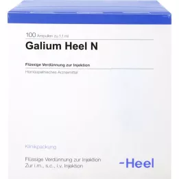 GALIUM HEEL N ampollas, 100 piezas