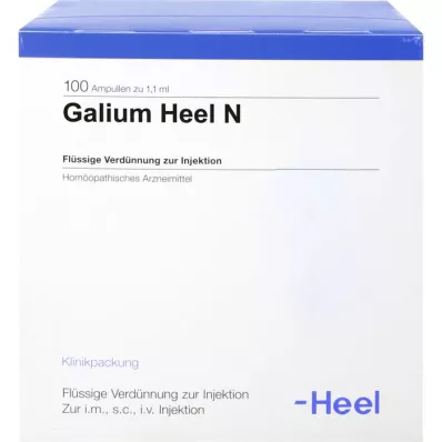 GALIUM HEEL N ampollas, 100 piezas