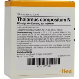 THALAMUS ampollas compositum N, 10 piezas