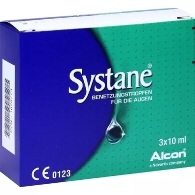 SYSTANE Gotas lubricantes para los ojos, 3X10 ml