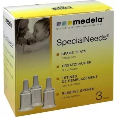 MEDELA Juego de 3 aspiradores de repuesto Habermann, 1 unidad
