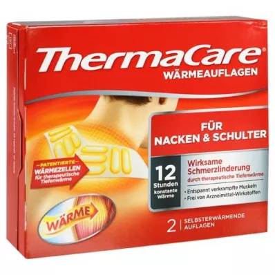 THERMACARE Hombreras y cuello para aliviar el dolor, 2 unidades