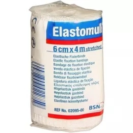 ELASTOMULL Soporte de fijación elástico de 6 cm x 4 m 2095, 1 pieza