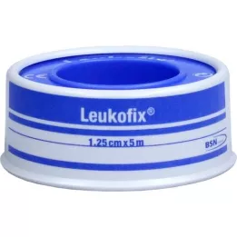 LEUKOFIX Almohadilla de vendaje 1,25 cm x 5 m, 1 pieza