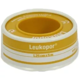 LEUKOPOR 1,25 cm x 5 m, 1 pieza